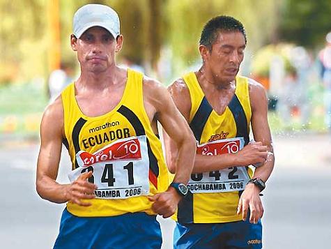 Jefferson PÃ©rez batiÃ³ a Brugnetti en su casa